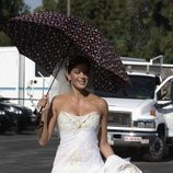 Teri Hatcher vestida de novia