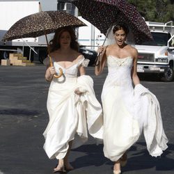 Teri Hatcher y Dana Delany graban la sexta temporada de 'Desperate Housewives'