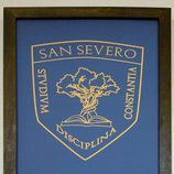 Escudo del ficticio Instituto San Severo de 'Curso del 63'
