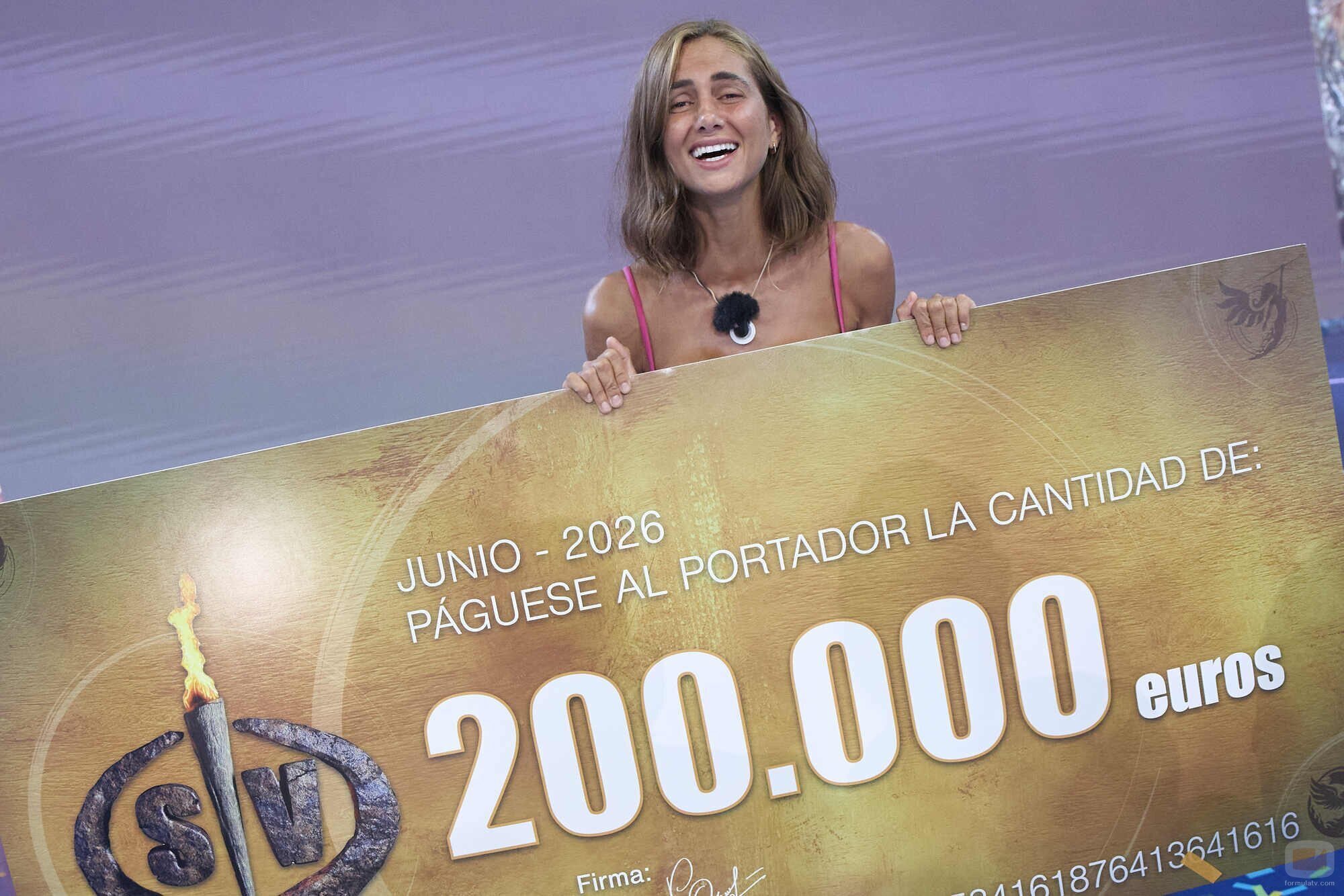 Maica Benedicto en la gala final de 'Supervivientes 2026'