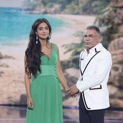 María Lamela y Jorge Javier Vázquez en la gala final de 'Supervivientes 2026'