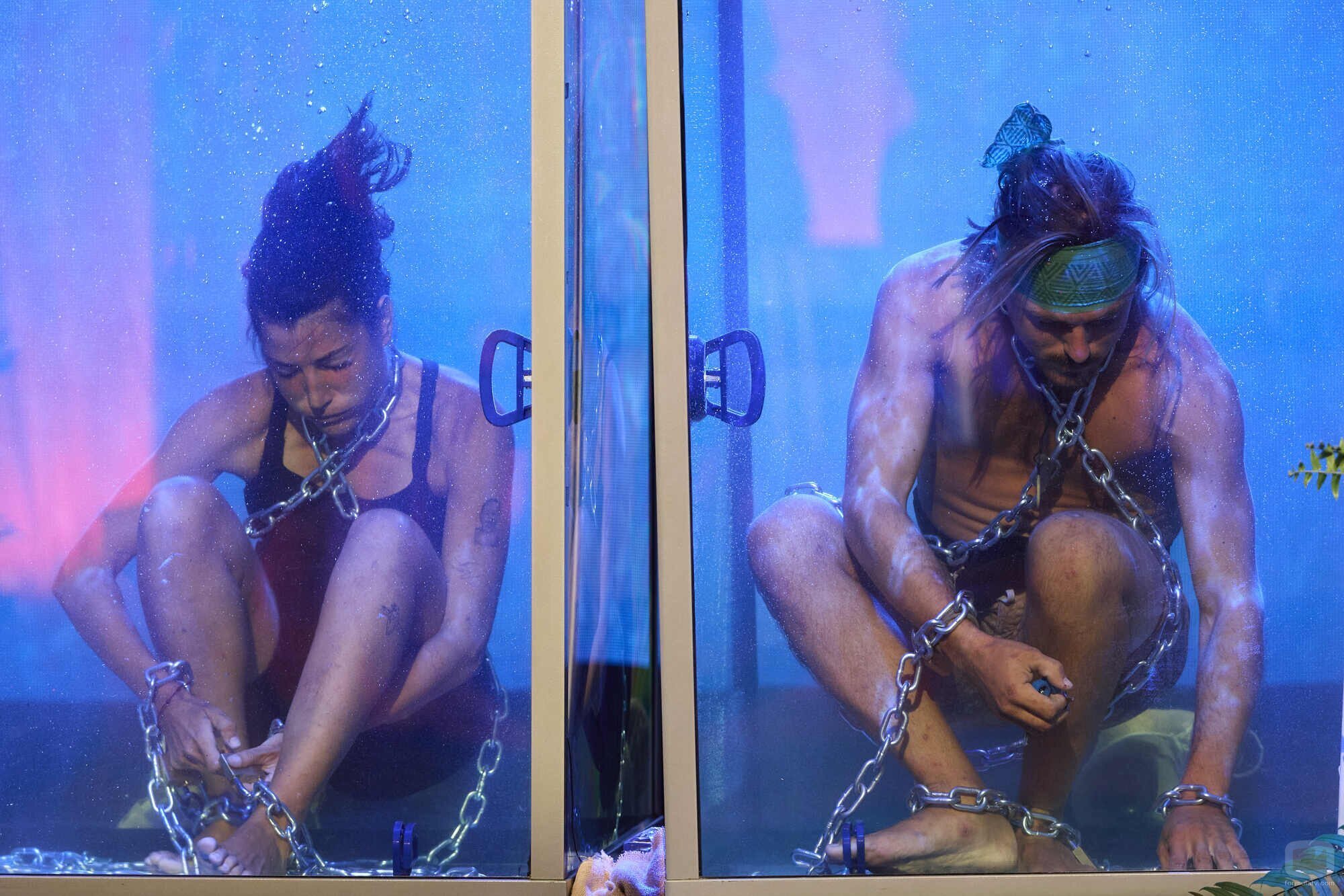 Alba Paul y Alvar Seguí de la Quadra-Salcedo en la gala final de 'Supervivientes 2026'