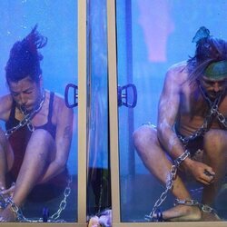 Alba Paul y Alvar Seguí de la Quadra-Salcedo en la gala final de 'Supervivientes 2026'