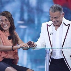 Alba Paul y Jorge Javier Vázquez en la gala final de 'Supervivientes 2026'
