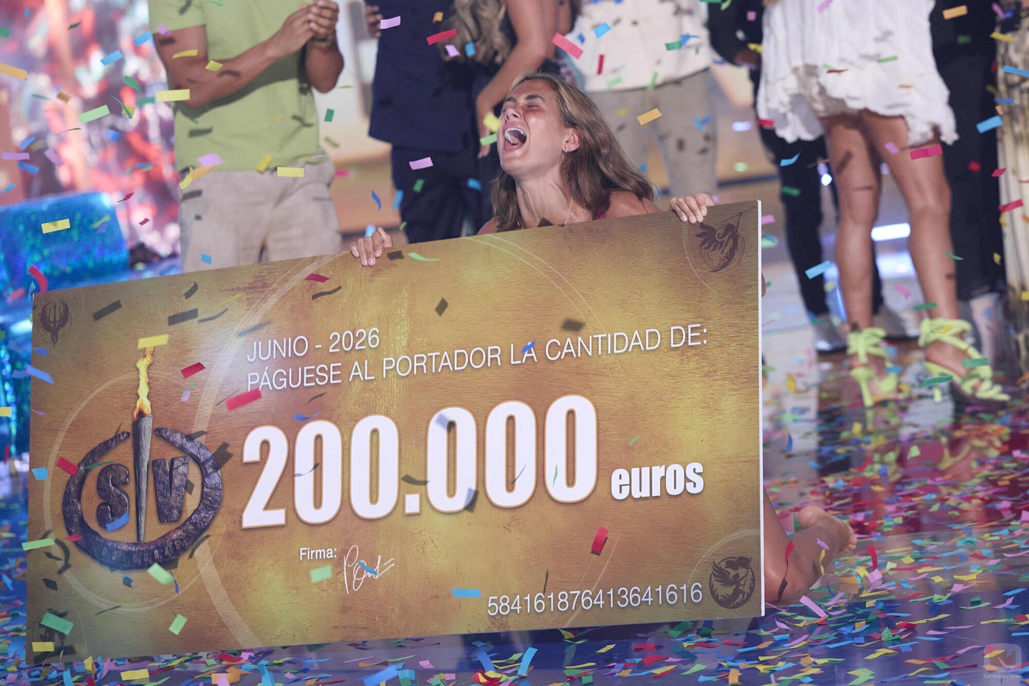 Maica Benedicto en la gala final de 'Supervivientes 2026'