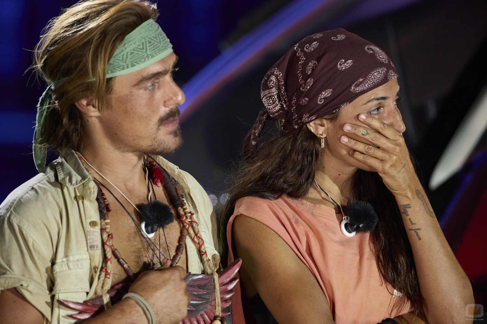 Alvar Seguí de la Quadra-Salcedo y Alba Paul en la gala final de 'Supervivientes 2026'
