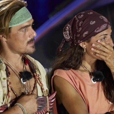 Alvar Seguí de la Quadra-Salcedo y Alba Paul en la gala final de 'Supervivientes 2026'