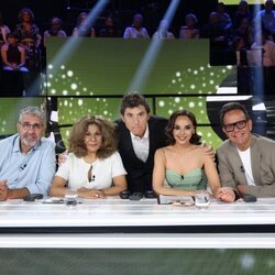 Florentino Fernández, Lolita Flores y Manel Fuentes en la novena gala de 'Tu cara me suena 13'