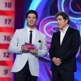 J Kbello y Manel Fuentes en la novena gala de 'Tu cara me suena 13'