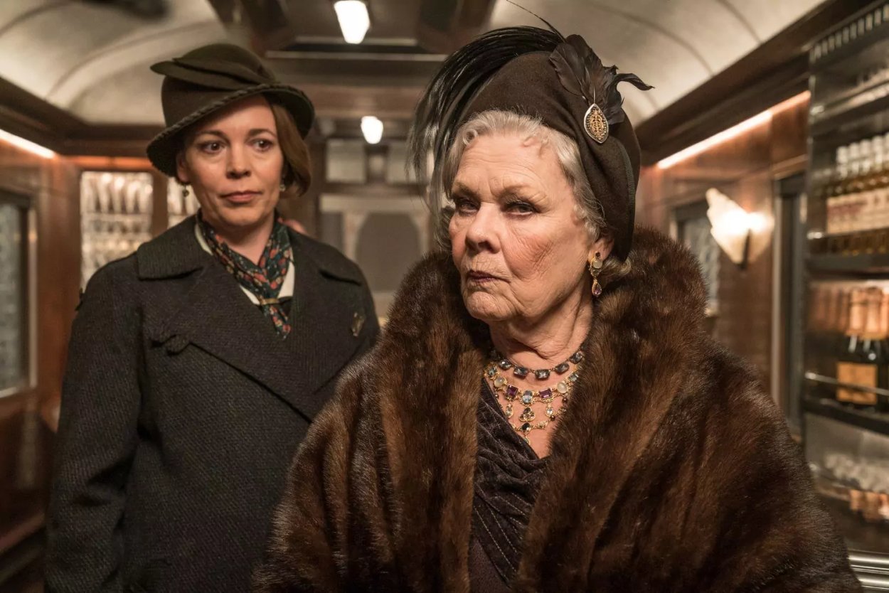 Judi Dench y Olivia Colman en 'Asesinato en el Orient Express'