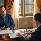 Juan Perales y Manuel Regueiro en Capítulo 116 titulado 'Jueves 18 de junio de 2026' de 'La promesa'