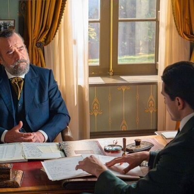 Juan Perales y Manuel Regueiro en Capítulo 116 titulado 'Jueves 18 de junio de 2026' de 'La promesa'