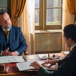 Juan Perales y Manuel Regueiro en Capítulo 116 titulado 'Jueves 18 de junio de 2026' de 'La promesa'