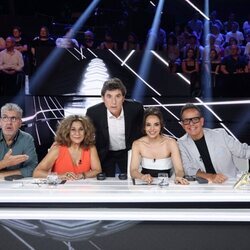 Florentino Fernández, Lolita Flores y Manel Fuentes en la décima gala de 'Tu cara me suena 13'
