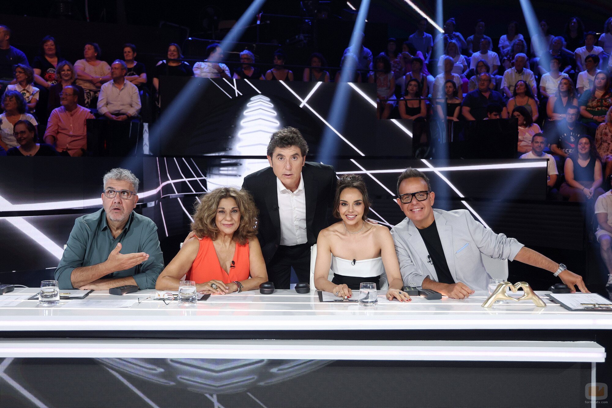 Florentino Fernández, Lolita Flores y Manel Fuentes en la décima gala de 'Tu cara me suena 13'
