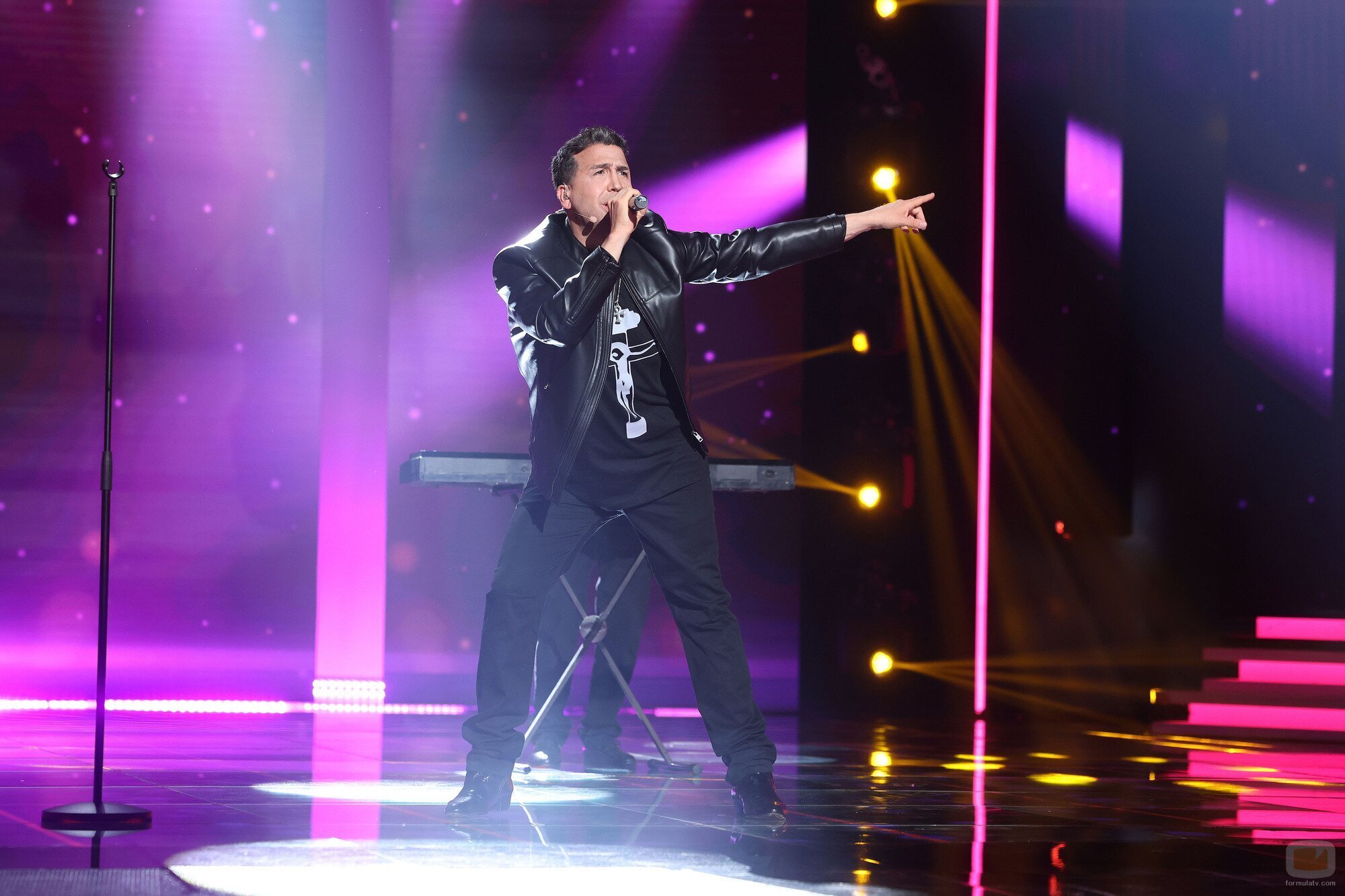Aníbal Gómez en la décima gala de 'Tu cara me suena 13'
