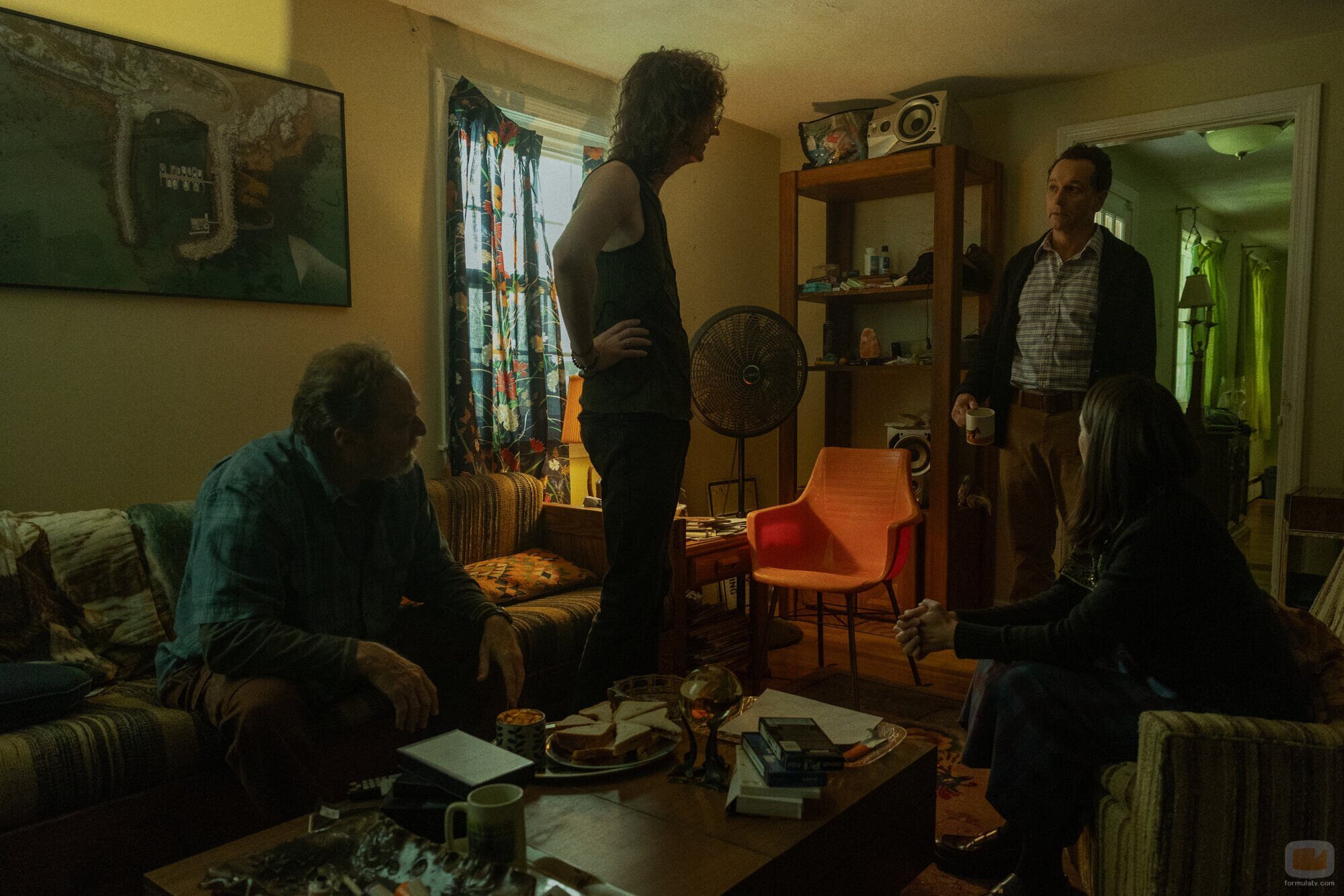 Matthew Rhys en '¿Qué esperar en tu viaje?' de 'Widow's Bay'