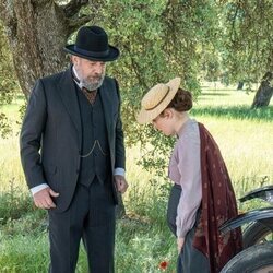 Manuel Regueiro y Sara Molina en 7x121 'Viernes 26 de junio de 2026' de 'La promesa'