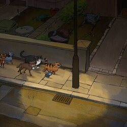 1x02 titulado 'Episodio #1.2' de 'Gatos callejeros'