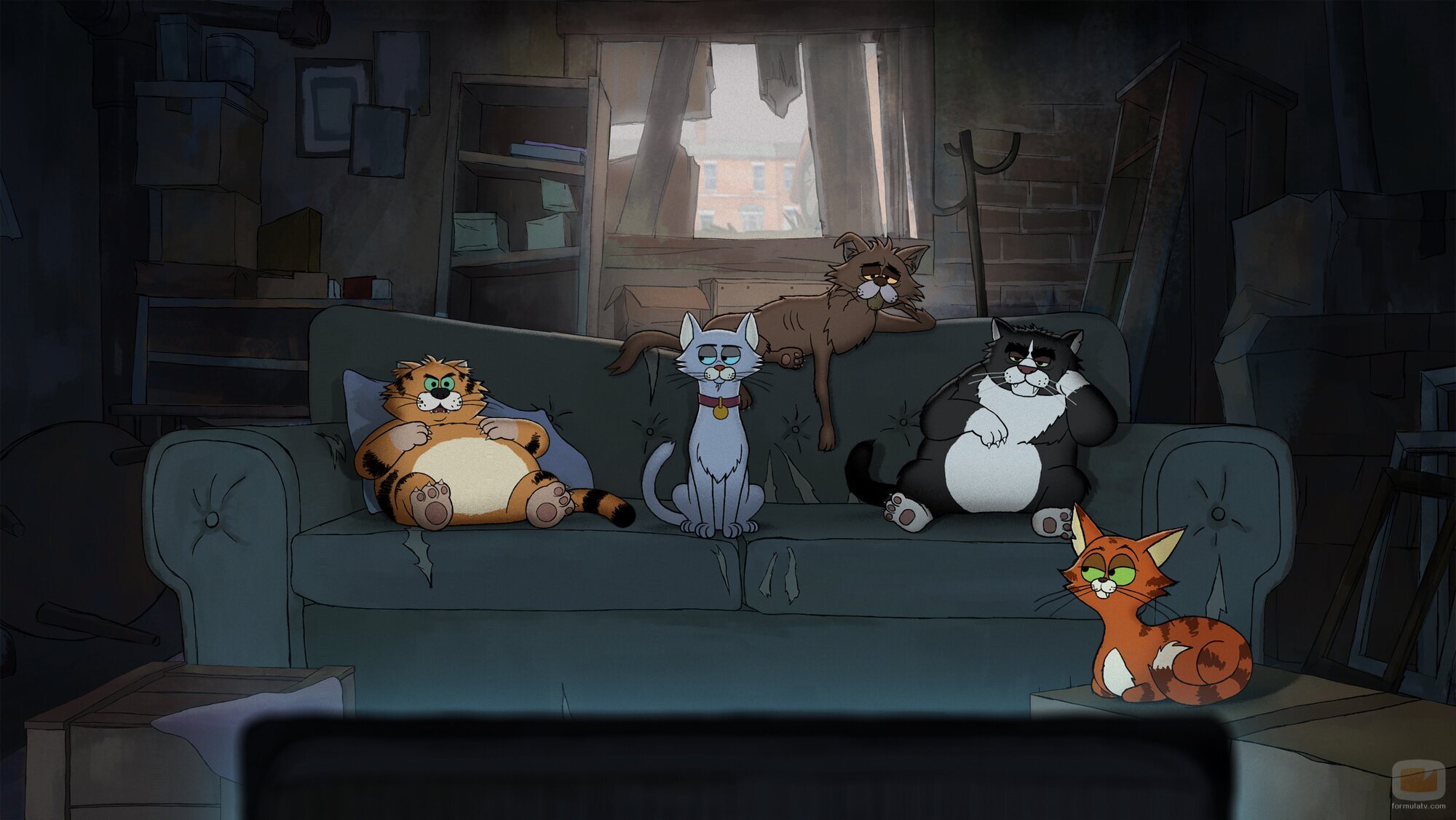 Temporada 1 y el capítulo 04 de 'Gatos callejeros'
