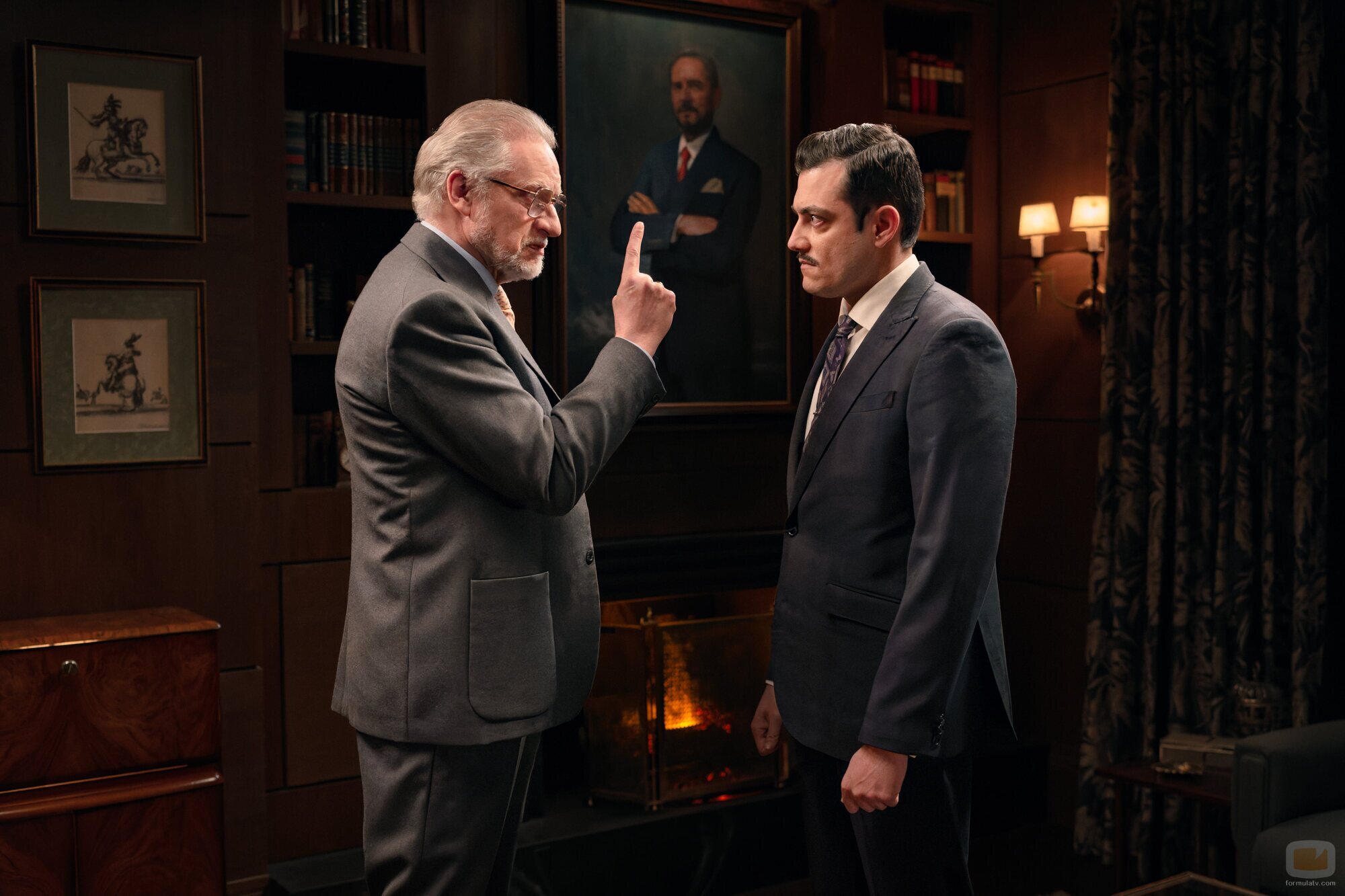 José Milán y Nancho Novo en la temporada 3 y el capítulo 111 de 'Sueños de libertad'