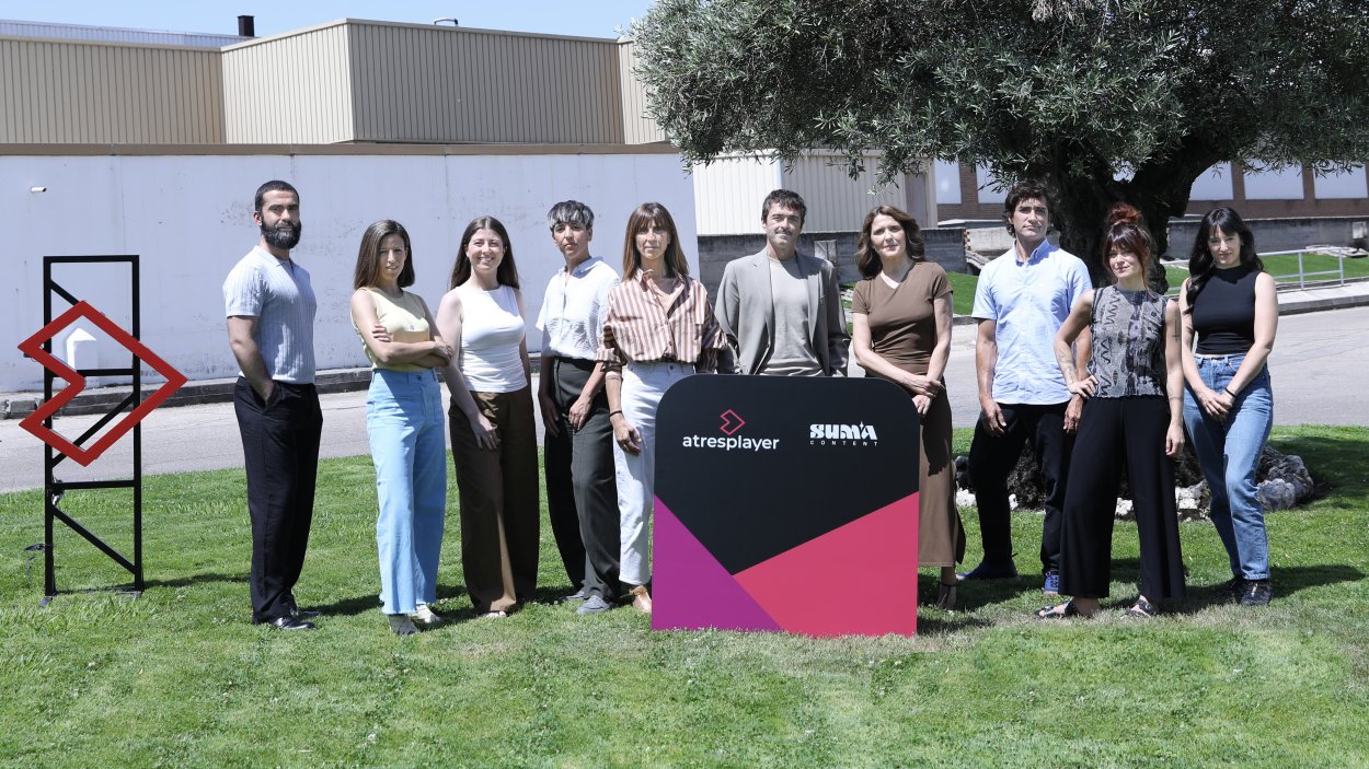 Presentación del acuerdo atresplayer y Suma Content que da luz verde a 'Las vecinas' y 'Crimen en España'