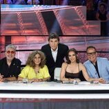 Florentino Fernández, Lolita Flores y Manel Fuentes en el undécima gala de 'Tu cara me suena 13'