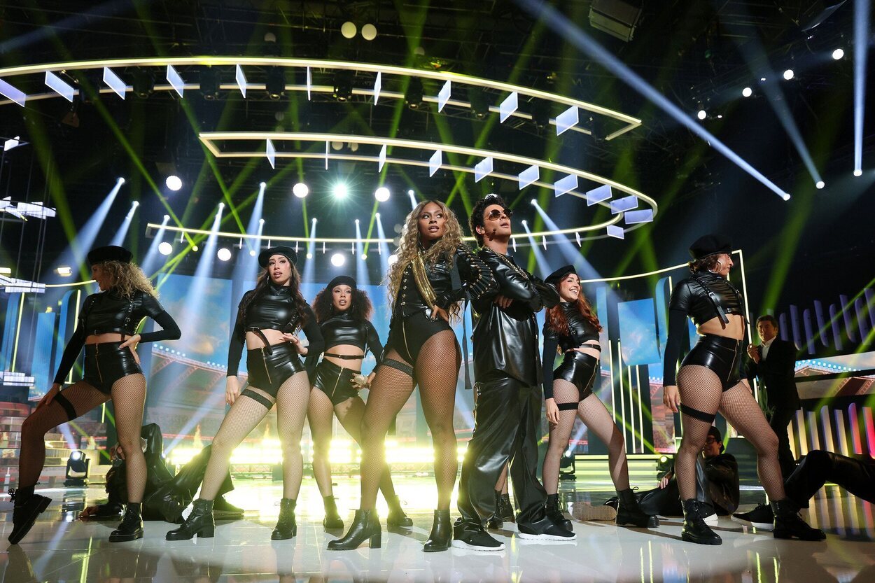 J Kbello y Nia en el undécima gala de 'Tu cara me suena 13'