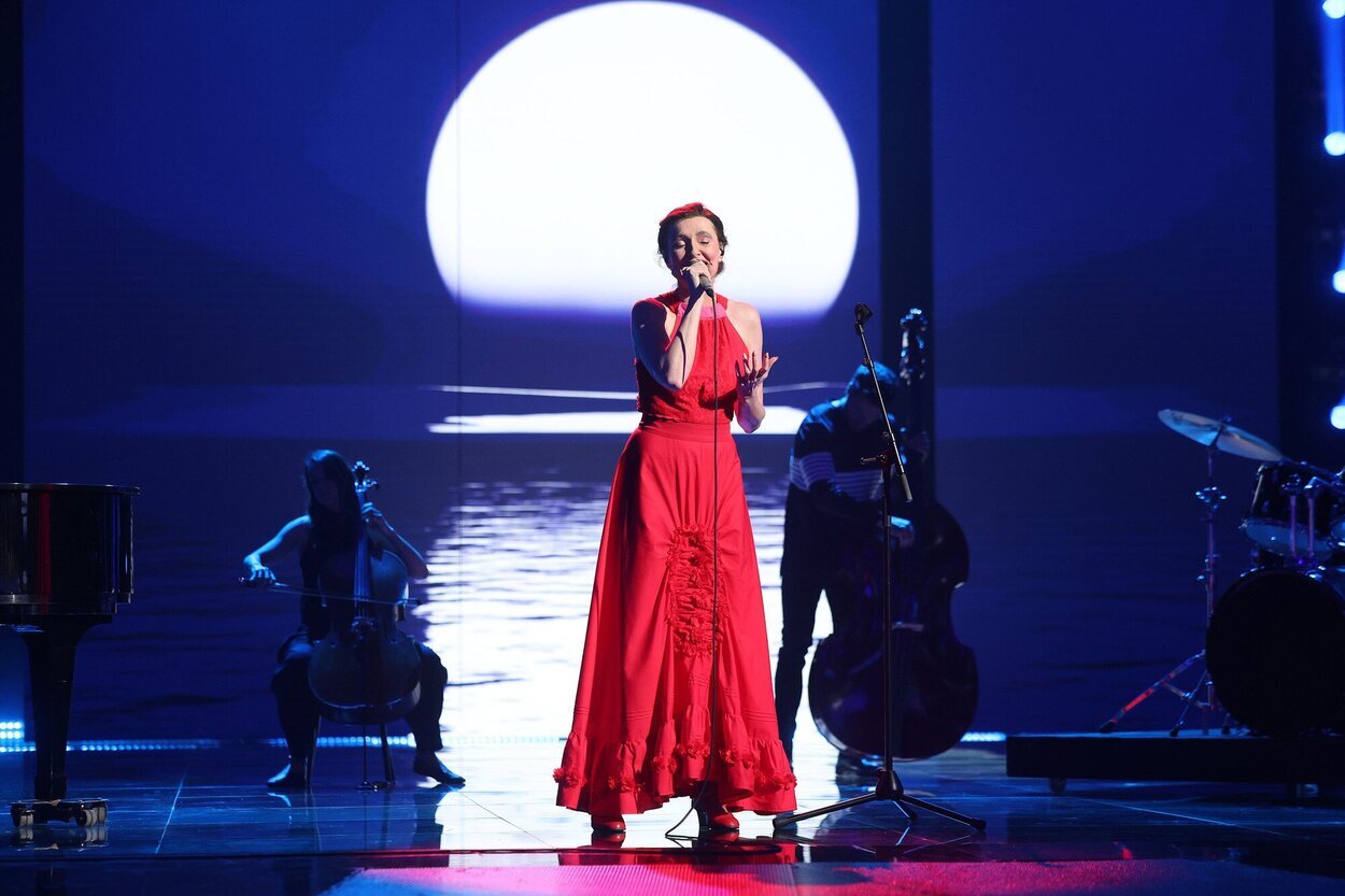 Cristina Castaño en el undécima gala de 'Tu cara me suena 13'