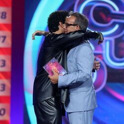 J Kbello y Àngel Llàcer en el undécima gala de 'Tu cara me suena 13'