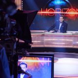 Íker Jiménez en el plató de 'Horizonte'