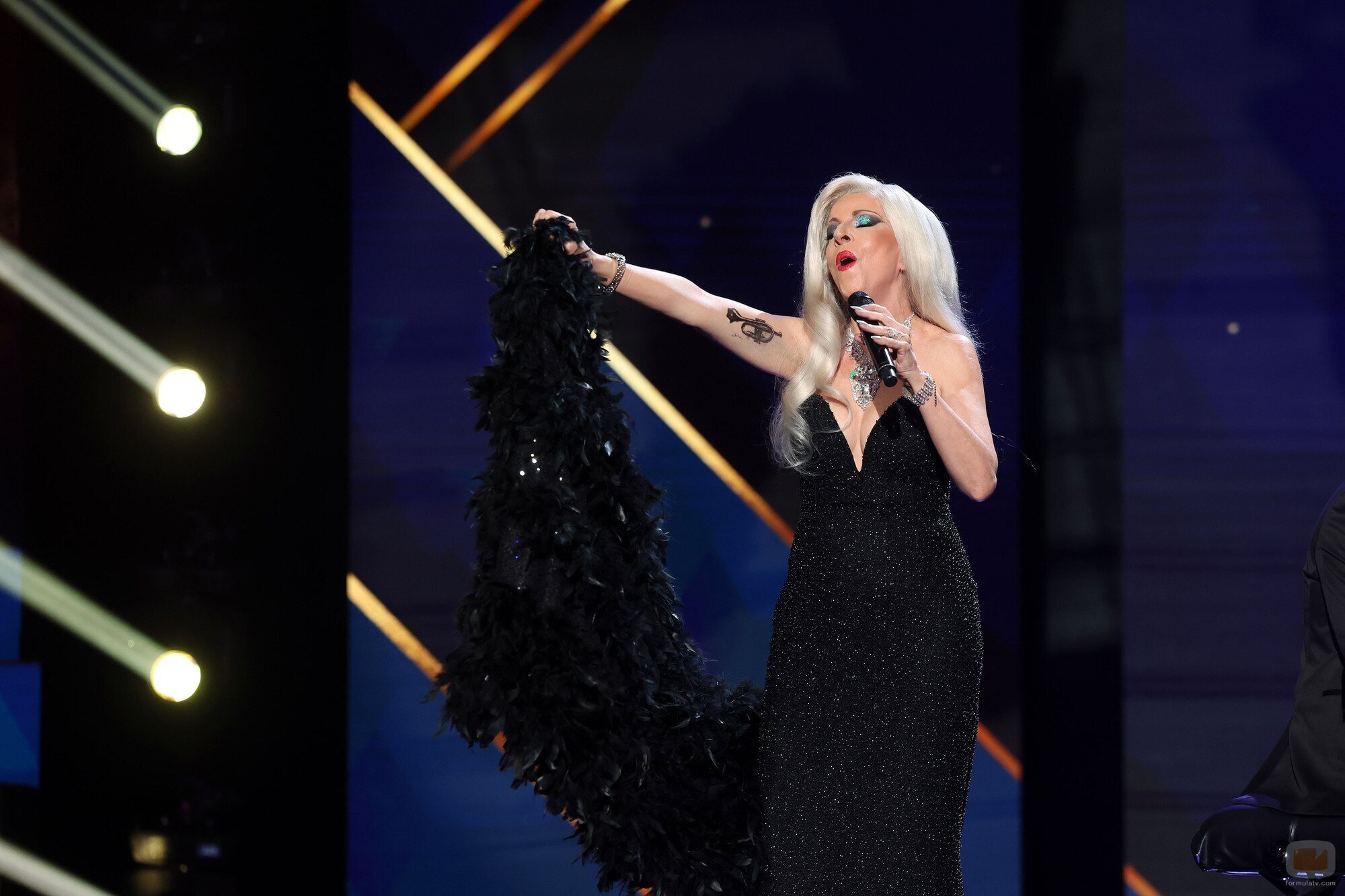 Soledad Giménez en la primera semifinal de 'Tu cara me suena 13'