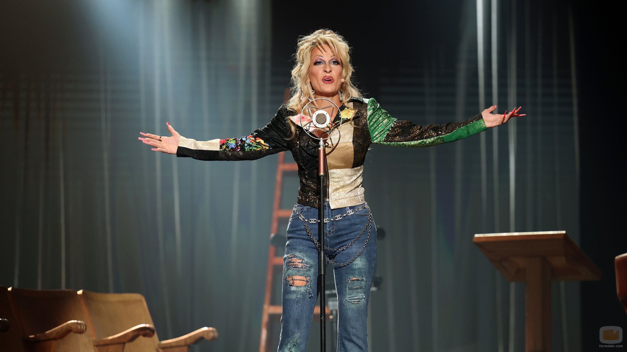 Paula Koops en la primera semifinal de 'Tu cara me suena 13'