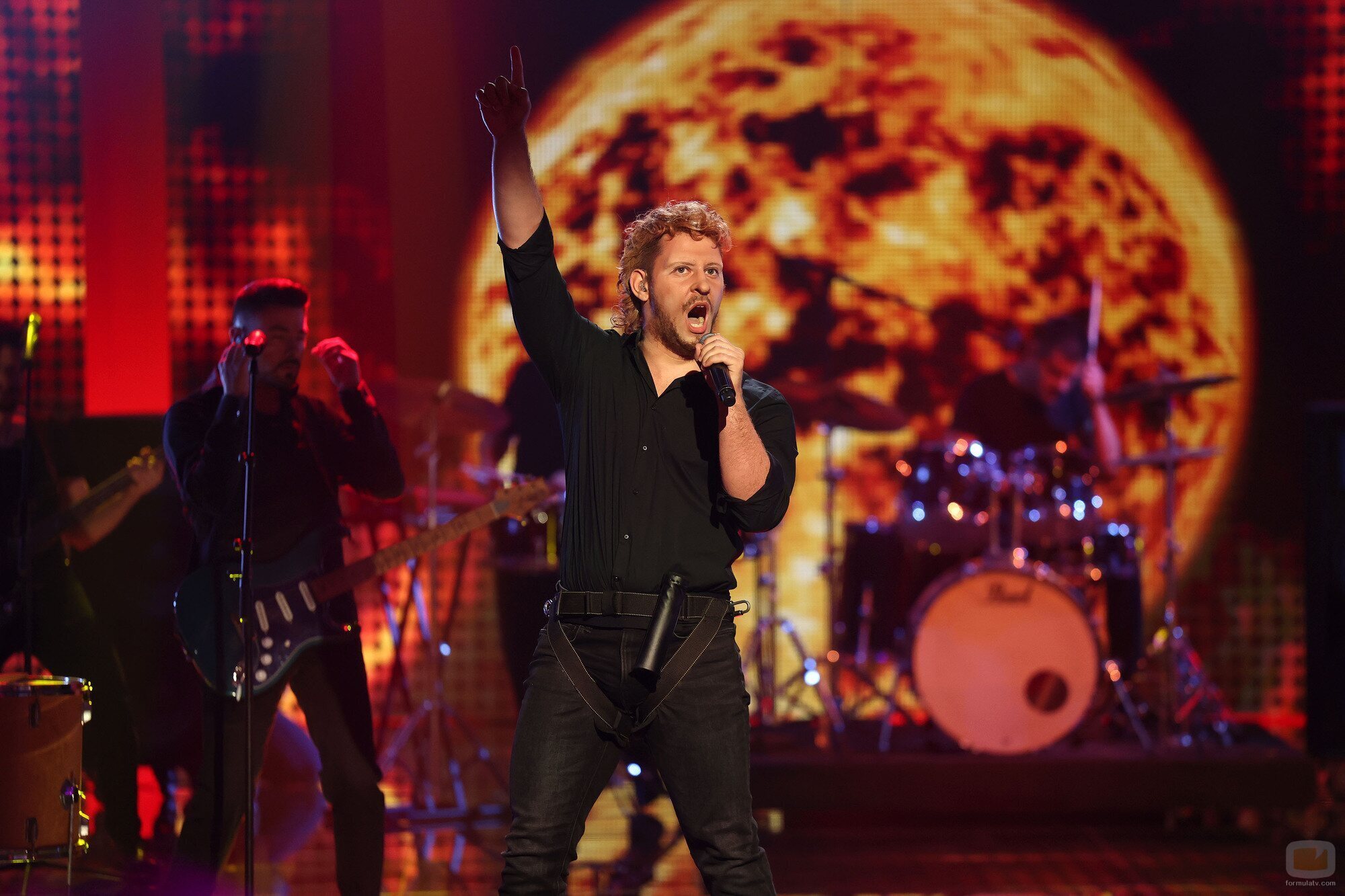 J Kbello en la primera semifinal de 'Tu cara me suena 13'
