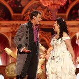 Jesulín de Ubrique y María José Campanario en la primera semifinal de 'Tu cara me suena 13'