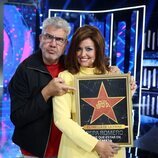 Pepa Romero y Florentino Fernández en la primera semifinal de 'Tu cara me suena 13'