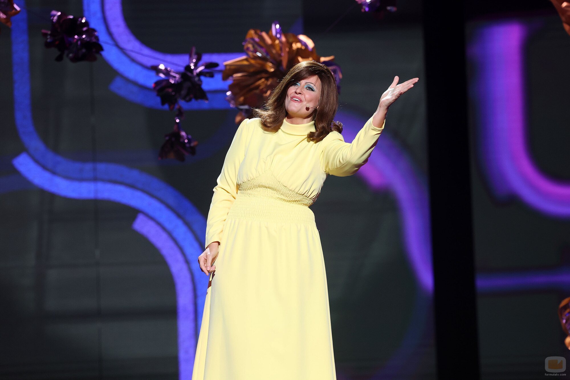 Pepa Romero en la primera semifinal de 'Tu cara me suena 13'