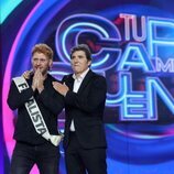 J Kbello y Manel Fuentes en la primera semifinal de 'Tu cara me suena 13'