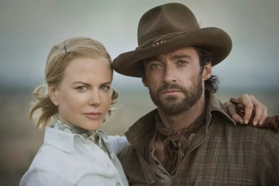Nicole Kidman y Hugh Jackman en "Australia"