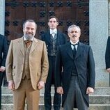 Fernando Coronado y Manuel Regueiro en 7x126 titulado 'Viernes 10 de julio de 2026' de 'La promesa'
