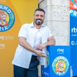 Gorka Rodríguez en la presentación de 'El Grand Prix del Verano'