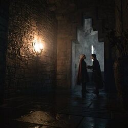 Bethany Antonia y Harry Collett en 3x01 'Sal y Mar, Fuego y Sangre' de 'La Casa del Dragón'