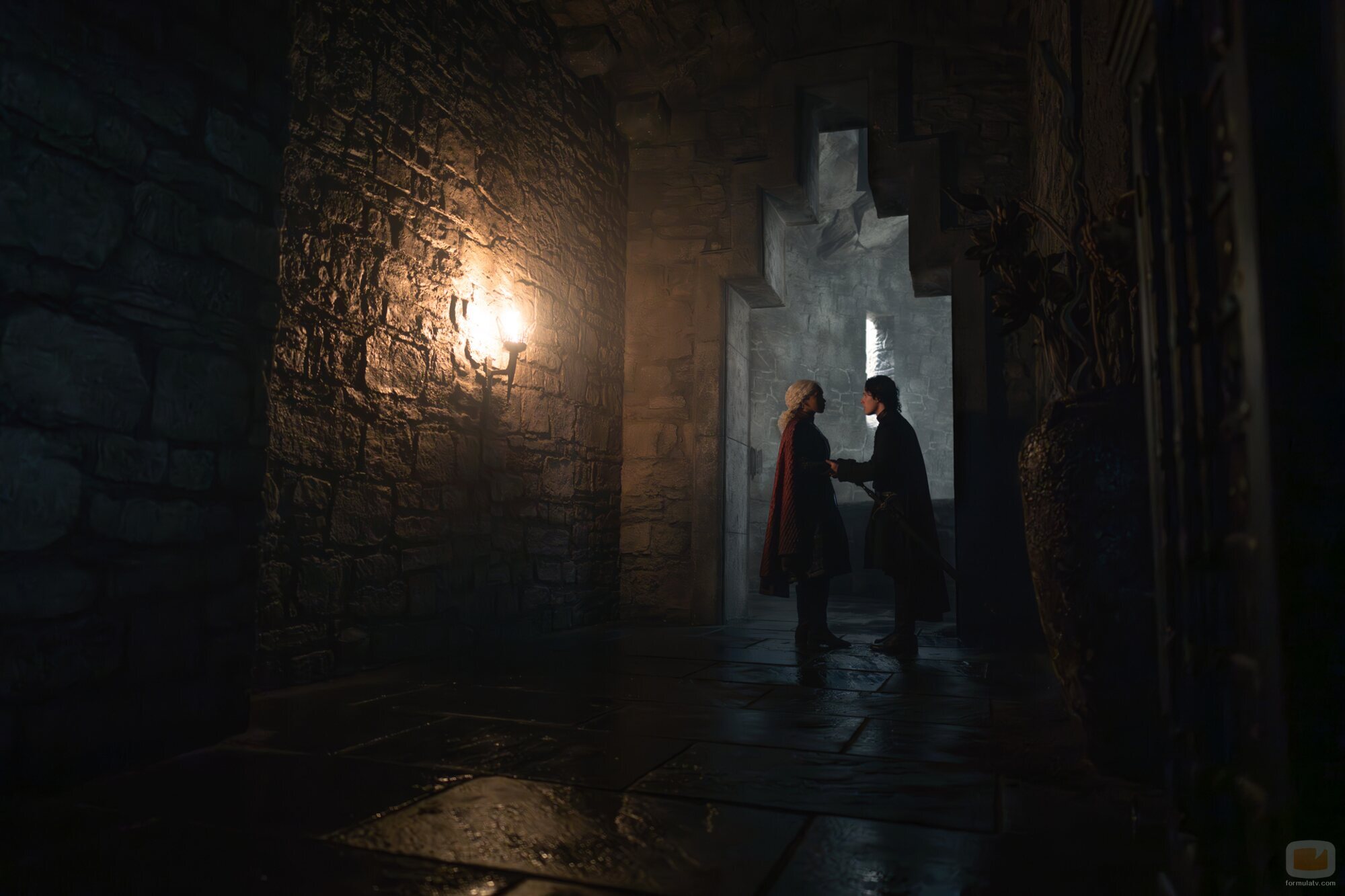 Bethany Antonia y Harry Collett en 3x01 'Sal y Mar, Fuego y Sangre' de 'La Casa del Dragón'