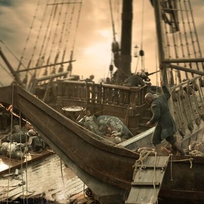 Abubakar Salim en el 3x01 de 'La Casa del Dragón'