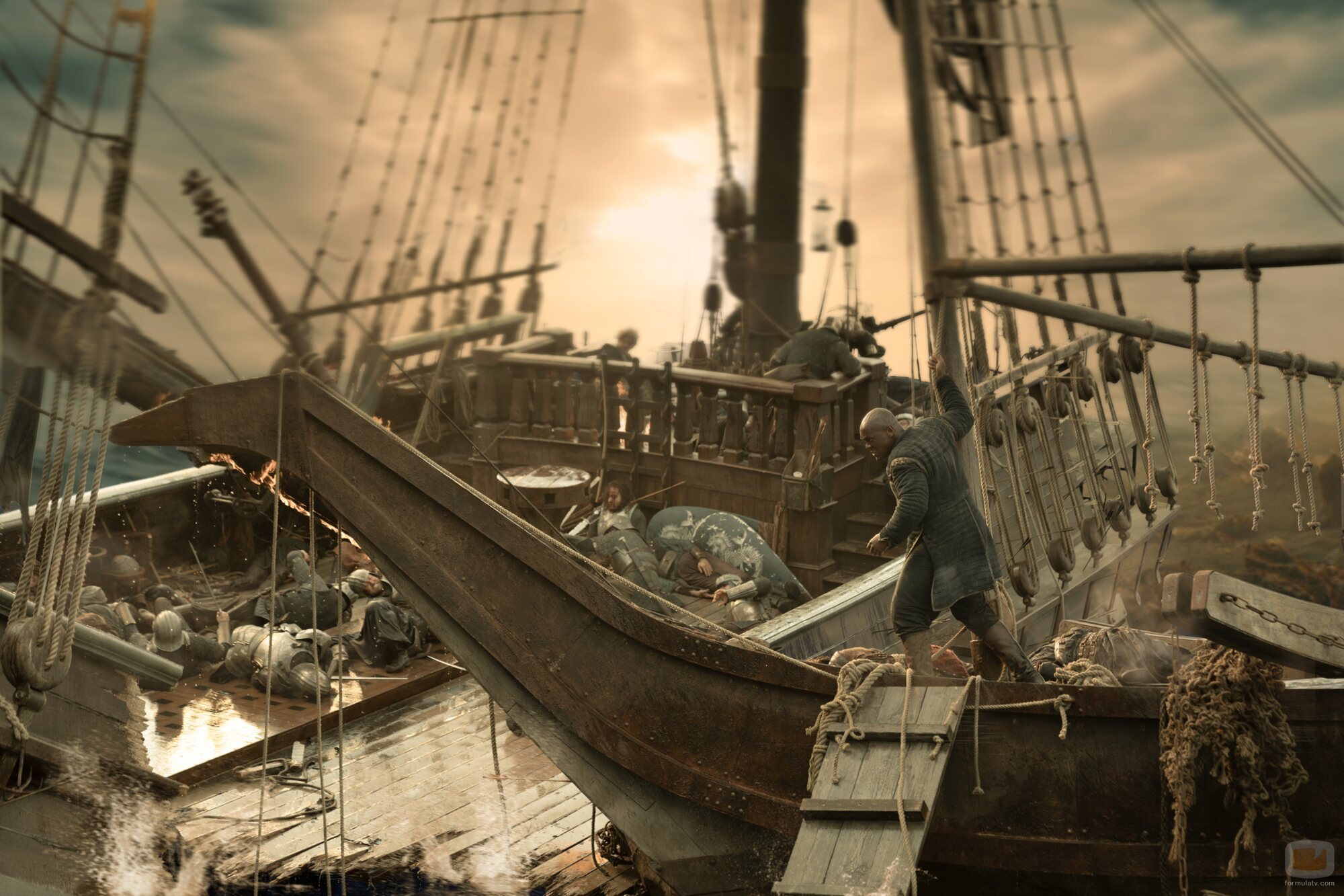 Abubakar Salim en el 3x01 de 'La Casa del Dragón'