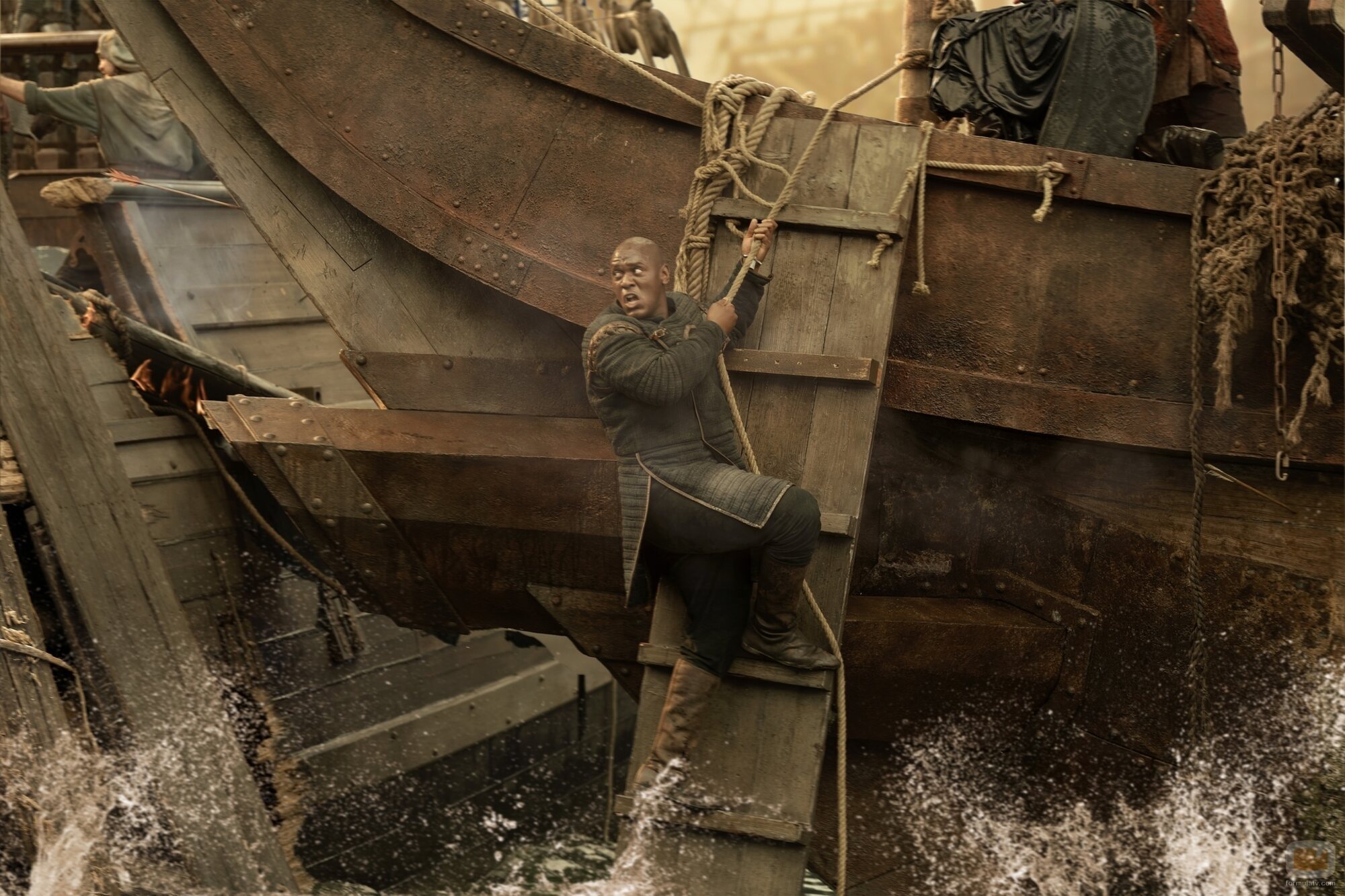 Abubakar Salim en el 3x01 de 'House of the Dragon'