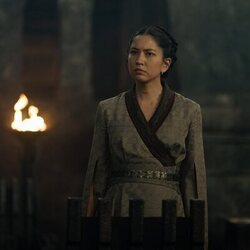 Sonoya Mizuno en 'Sal y Mar, Fuego y Sangre' de 'House of the Dragon'