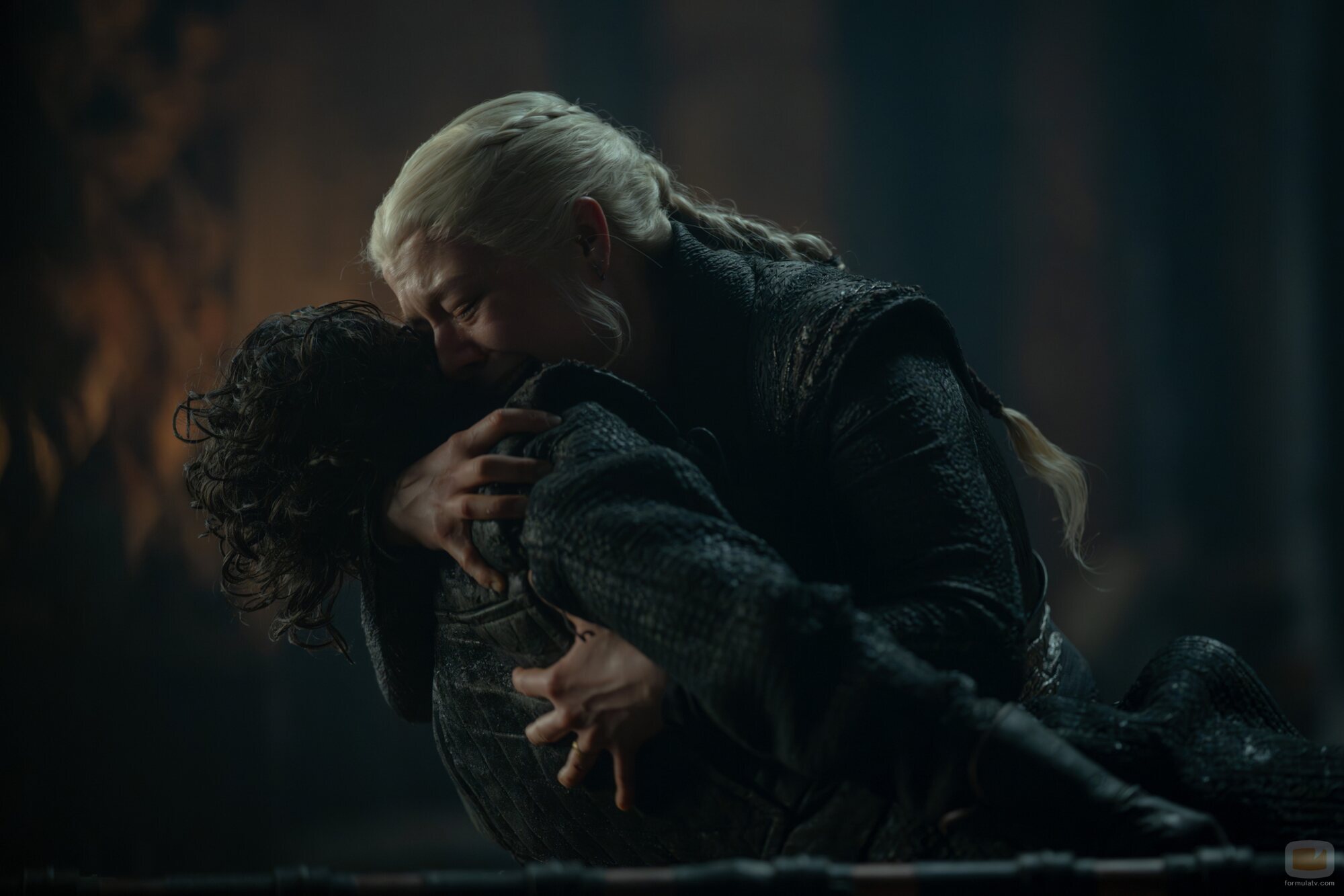 Harry Collett y Emma D'Arcy en el 3x02 de 'House of the Dragon'