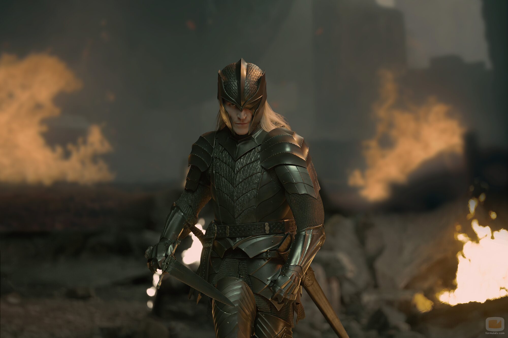 Ewan Mitchell en el 3x02 de 'House of the Dragon'