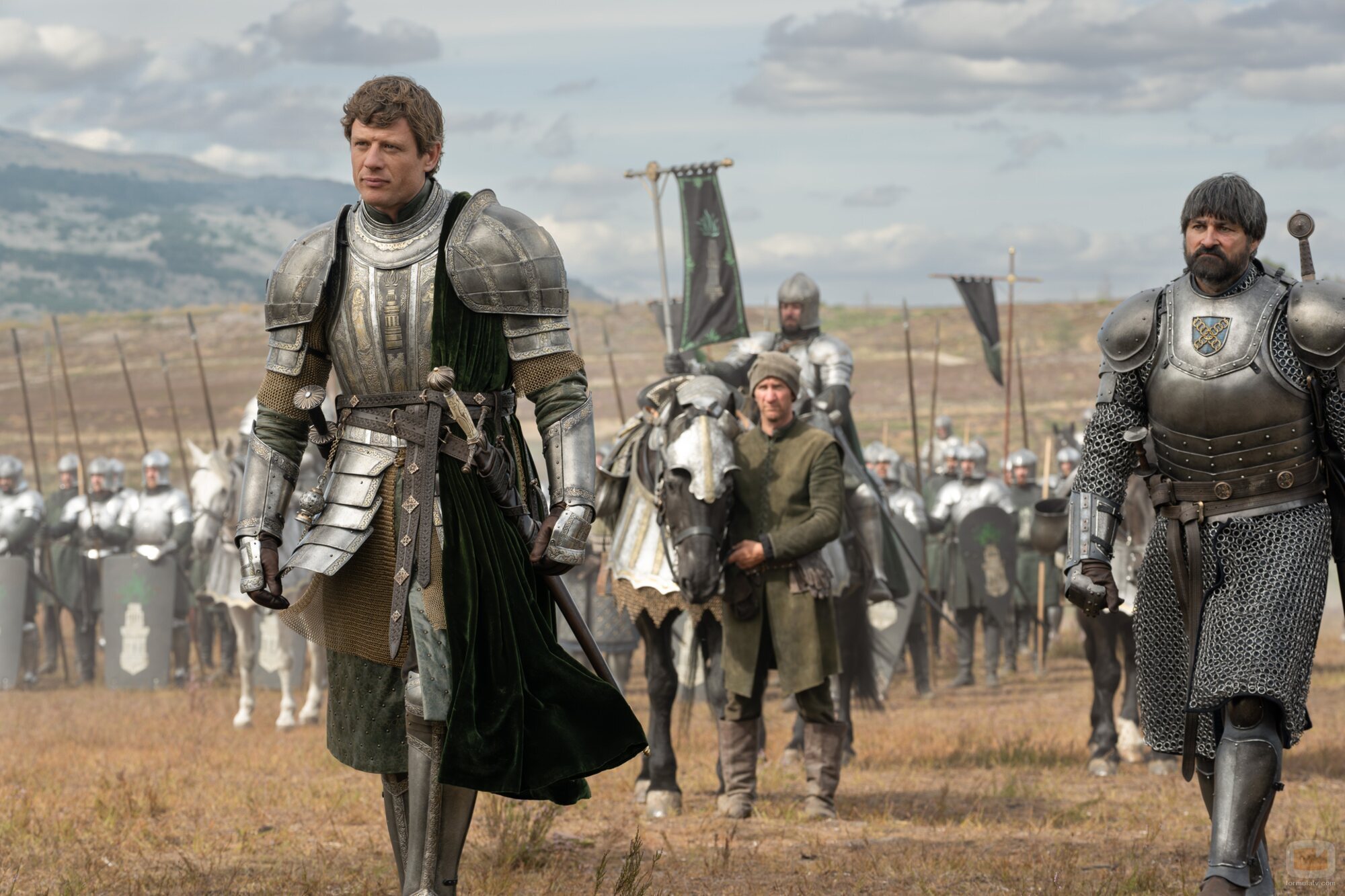 Joplin Sibtain y James Norton en la temporada 3 y el capítulo 03 de 'La Casa del Dragón'